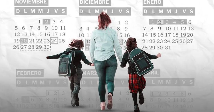 Calendario escolar 2024 a 2025