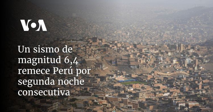 Perú sismo