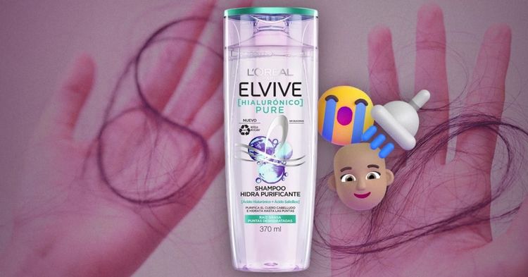 Shampoo Elvive Morado