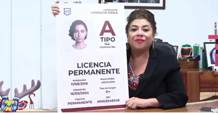 Licencia permanente CDMX