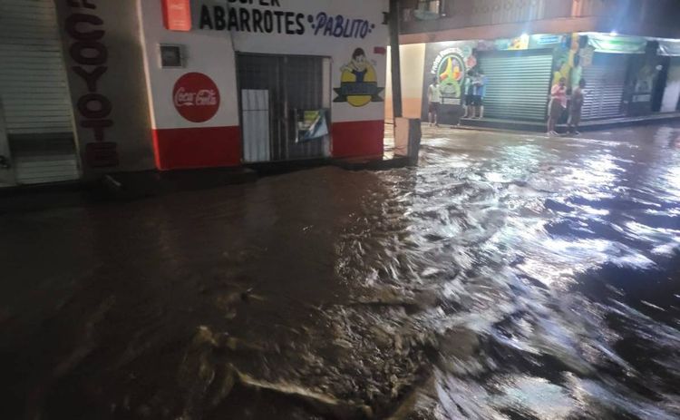 Inundaciones en Chiapas