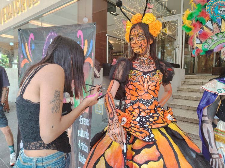 Catrinas maquillaje