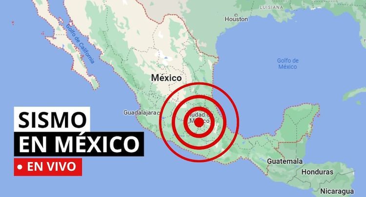 Temblor hoy México