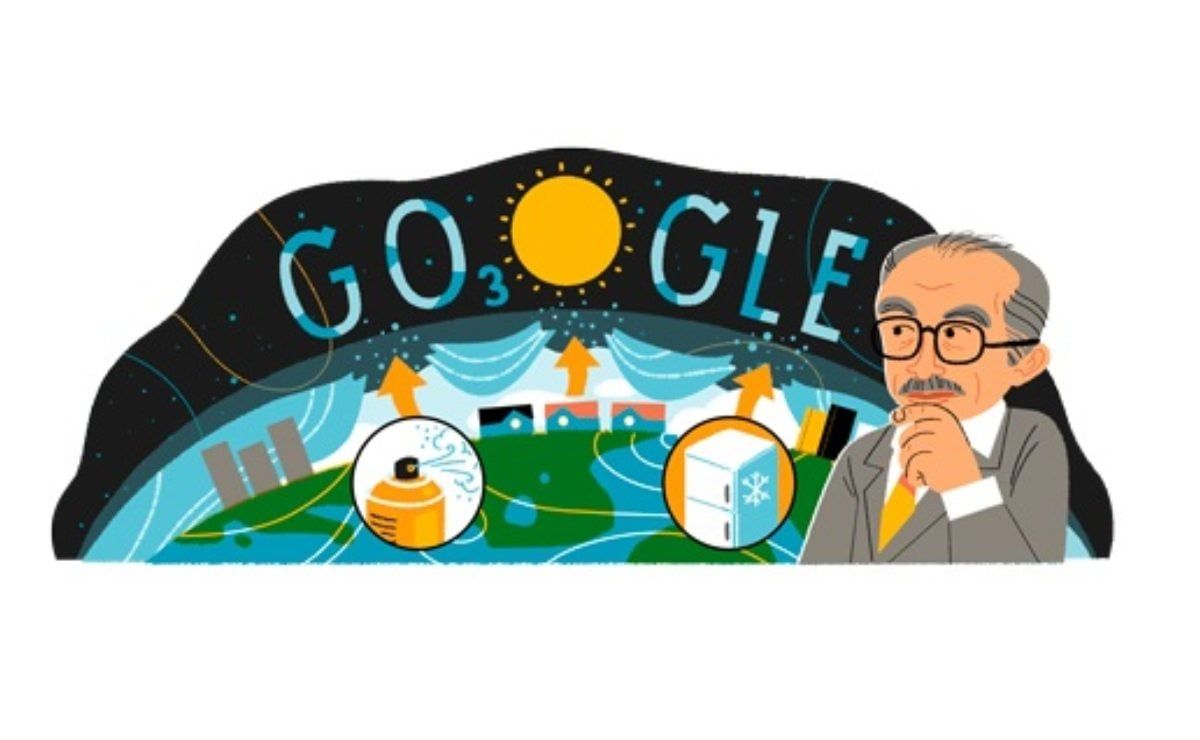 Google dedica doodle al químico mexicano Mario Molina